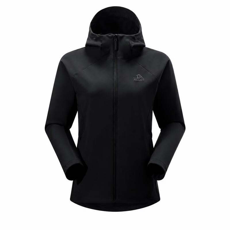 Pelliot Women's Outdoor Windproof Breathable Hooded Softshell Jacket
