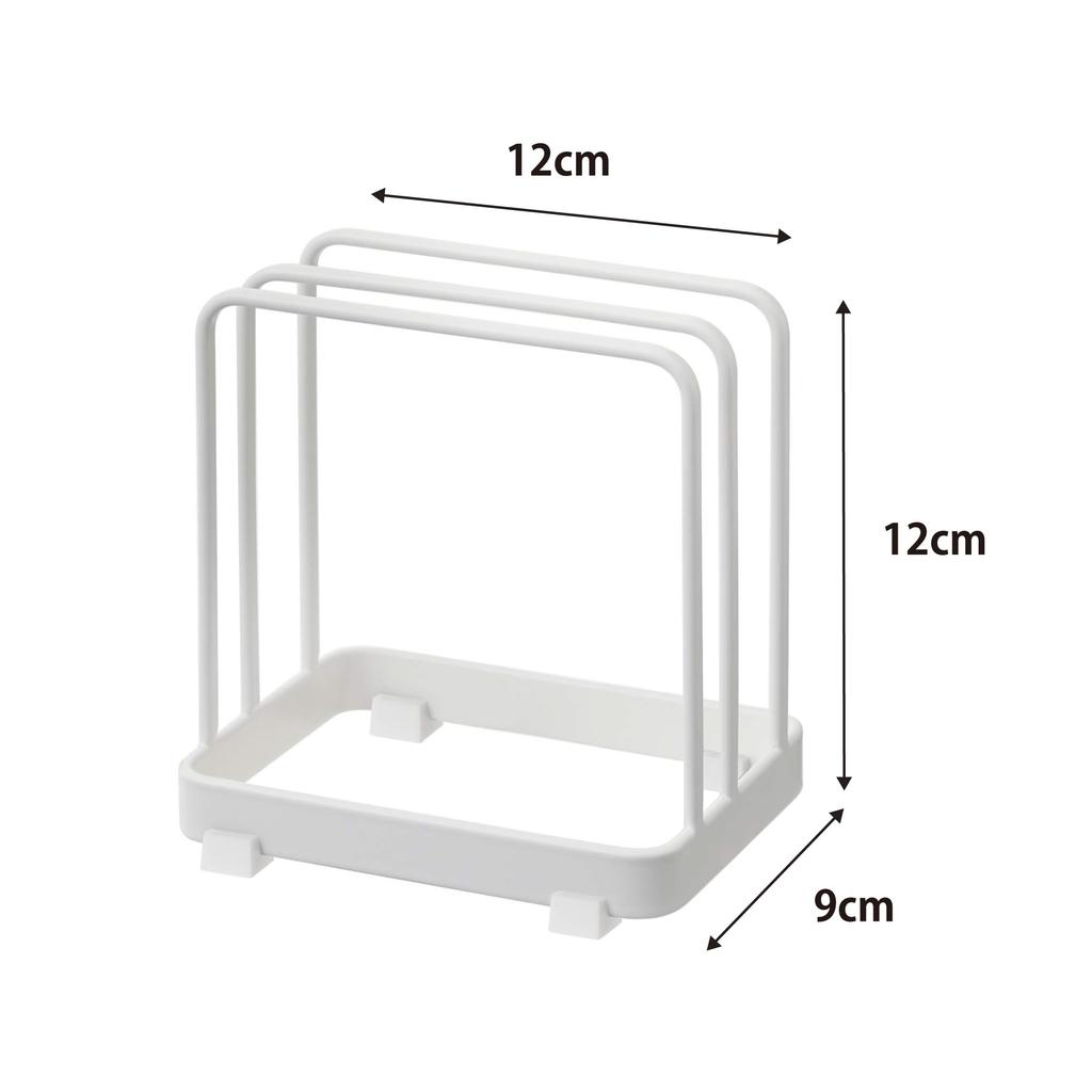 Yamazaki Cutting Board 12cm W X 9cm D X 12cm Cutting Board 2496 Stand, White, Approx. H, Plate, Storage,