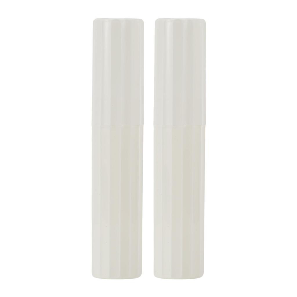 VOCOSTE Toothbrush Case Toothbrush Holder Toothbrush Toothpaste Protection Storage Case Lightweight Portable Small 2 Pieces White