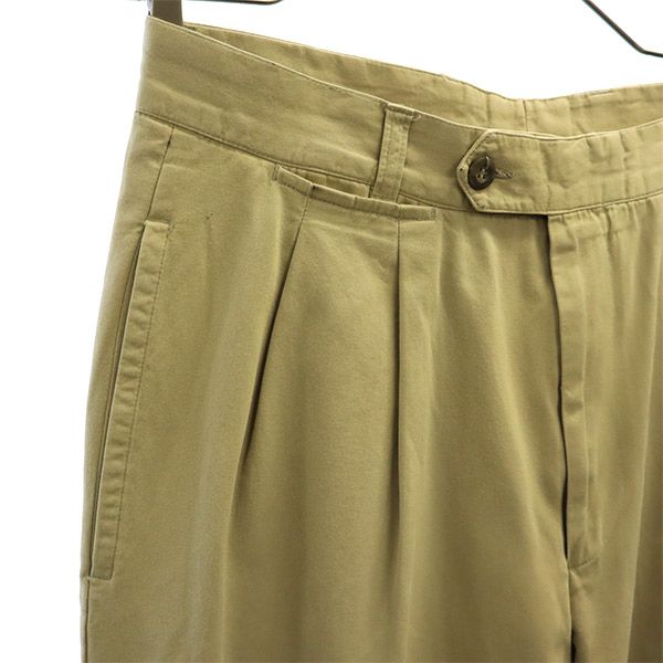 Hugo Boss Made In Italy 2 Tack Chino Pants Beige Men's Used