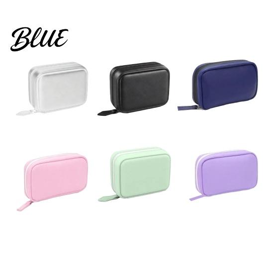 Vitamin Organizer Travel Pill with 14PCS Clear Zipper Bags Inside Medicine Case Customizable Waterproof Portable Storage Holder for Daily Supplements