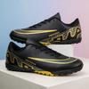 Children's Football Shoes Boys Teen Students Game Training Shoes Long Nails TF Shredded Nails Low Top 45 Large Size 46
