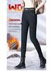 2023 Winter Damen Fleecegefütterte Elastische High-Waist Schlankmachende Straight-Leg Jeans