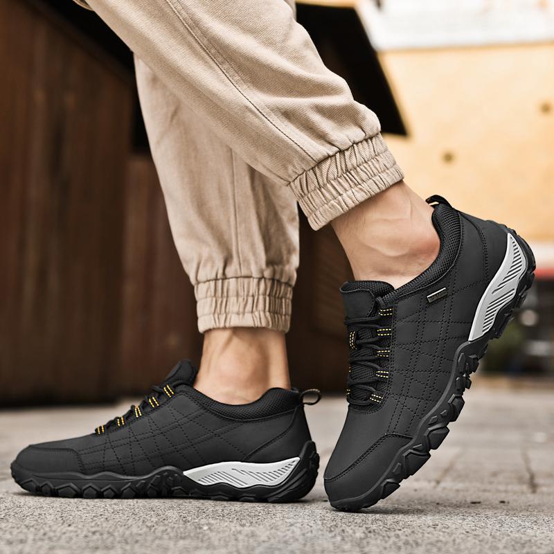 Spring and Autumn Men's Shoes Genuine Leather Men Sports Shoes Casual Shoes Brand Outdoor Comfort Flat Shoes Fashion Men's Shoes