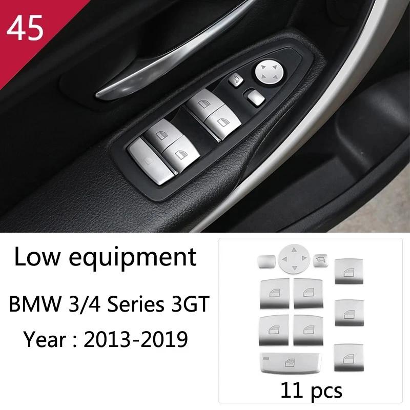 Accessories  For BMW 3 4 Series 3GT F30 F32 F34 Car Inner Door Audio Speaker Gearshift Panel Door Armrest Reading Light Cover Tr