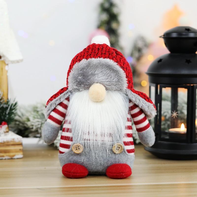 Christmas Faceless Doll Doll Nordic Forest Goblin Home Furnishing Mall Window Decoration Supplies