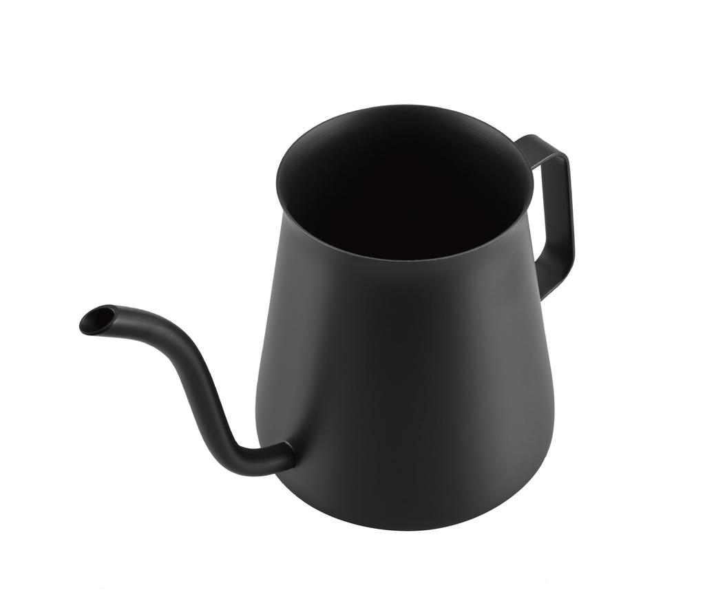HARIO Mini Drip 300mL Stainless for Hand Drip Kettle, Capacity, Black, Steel, Coffee, MDK-300-MB