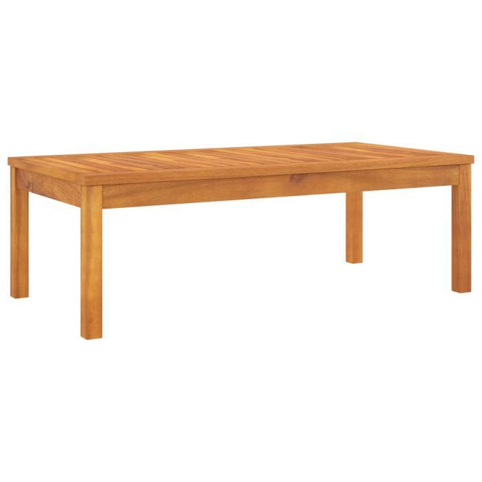 VidaXL Coffee Table 100x50x33 Cm Solid Acacia Wood 311833