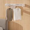 Carbon Steel Invisible Clothes Drying Rack 5 Rods 60CM Hidden Drying Rack Heavy-Duty Space Saving Clothesline Pole Hanger