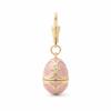 Egg Shaped Enamel Egg Pendant Copper Material Vintage Egg Necklace Zodiac Locket Necklace  Women