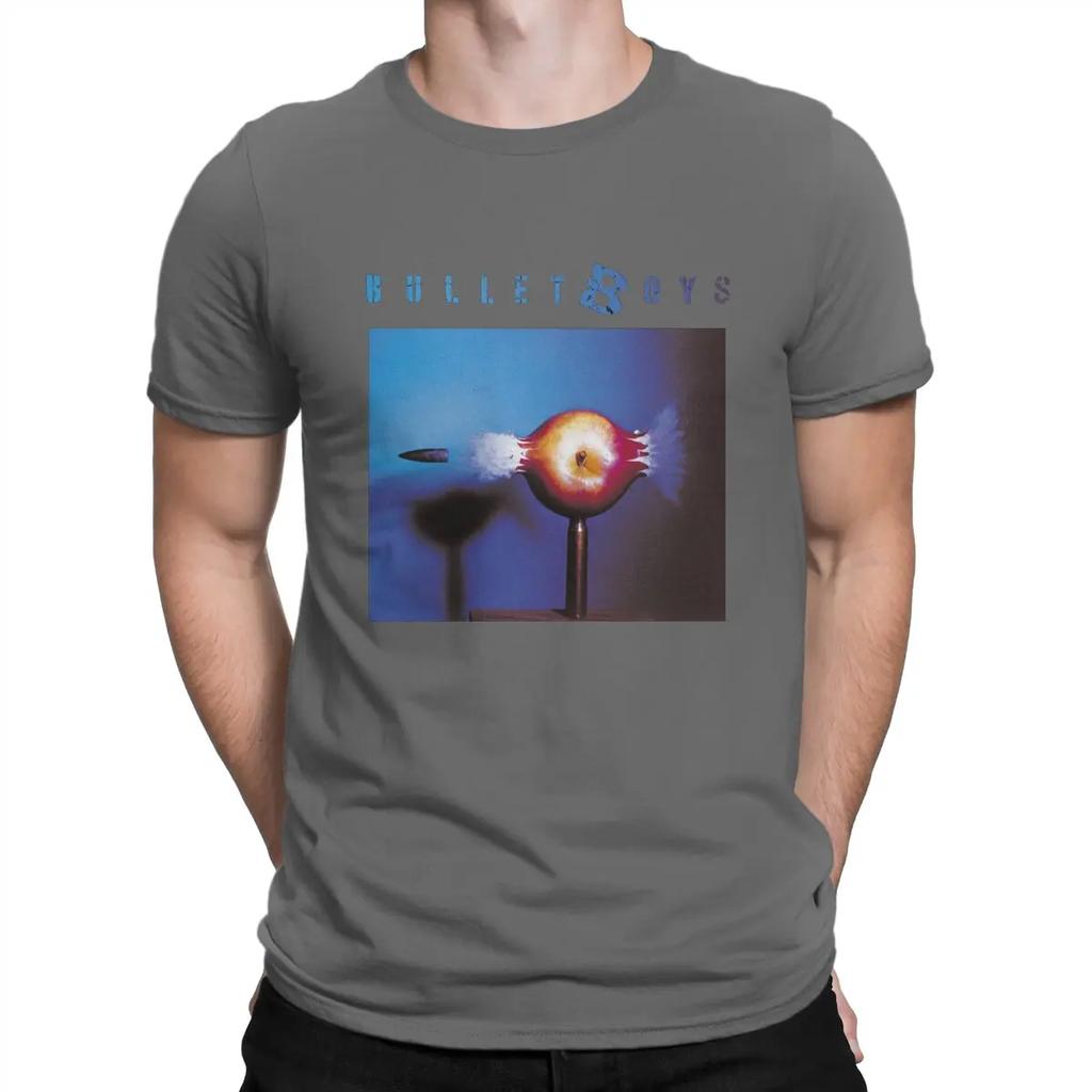 Gun Man's TShirt Bulletboys Crewneck Tops 100% Cotton T Shirt Funny Top Quality Birthday Gifts