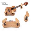 Solid Wood Guitar & Ukulele Wall Hanger Stand