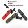 7In1 Survival Whistle With Compass Led Lighted Portable Survival Whistle Tool Camping Hiking Outdoor Multifunctional Whistle