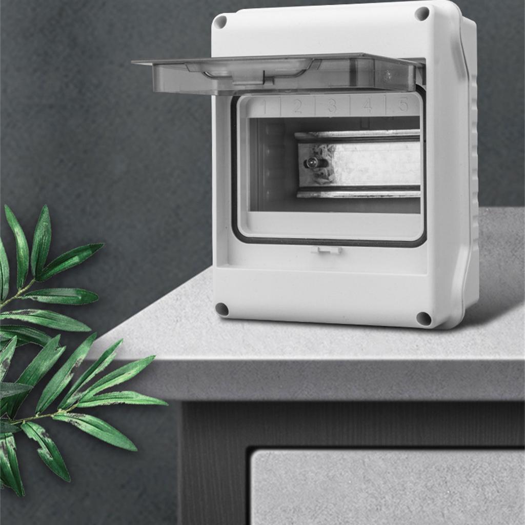 Circuit Breaker Distribution Box Outdoor Electric Junction Box 3/5/8/12/18Ways Power Distribution Protections Box