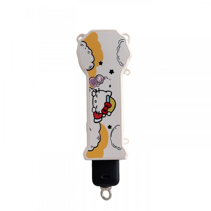 DJI Pocket 3 4 Compatible Camera Protective Case With Strap Cartoon KT Cat Shinchan Design Vloggers