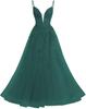 Evening Dress French Suspender Long Lace Fluffy Ball Dress Back Strap Dress Long Dress
