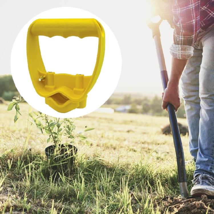 Multifunctional Lever Handle Trimmer Knob for Shovels and Rakes with Quick Install Feature and Enhances Functionality