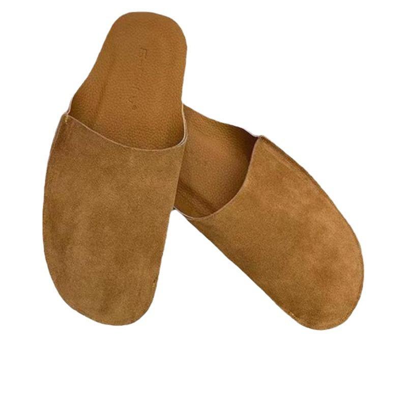 Lazy pedal cool slippers women's wear 2025 spring and summer new Korean version bag head half drag retro Muller Boken shoes