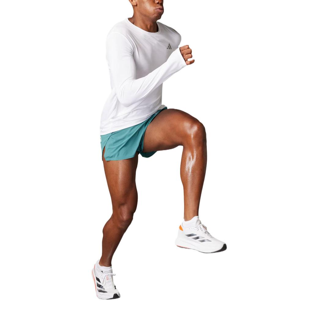 Adidas Adizero He St M Hakone Limited Edition Climacool Breathable Quick-Dry Comfortable Sports Shorts Men Shorts Soft-Blue-Green JD0313