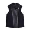 Women's clothing old money wind artificial fur fur integrated fleece vest women's autumn and winter outer wear fashionable new Chinese style