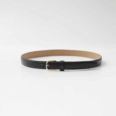 THE RYE Klassieke leren riem(Zwart)