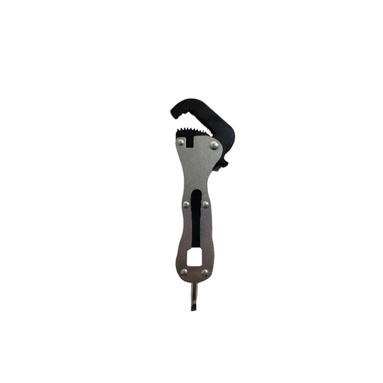 

Portable 2-in-1 Miniature Tool - Multi-functional Ratchet And Screwdriver, A Compact Tool The Size Of A Keychain, Suitable For Bicycles One Size