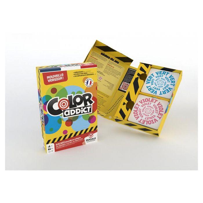 Jeu de société - cartamundi - color addict - stroop - 110 cartes - 30 min