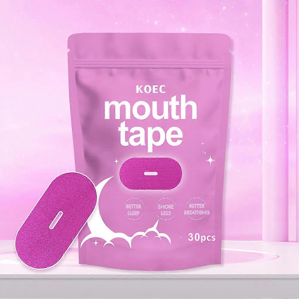 Mouth Tape For Sleeping, Hypoallergenic Mouth Tape for Anti Snoring, Anti Snoring Mouth Strips for Less Mouth Breathing