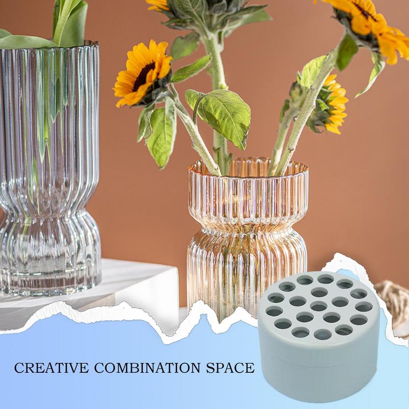 Blumenstielhalter Wiederverwendbarer Spiral-Stielhalter Rutschfeste Floristikzubehör Für Vase & Hochzeitssträuße Heimdeko