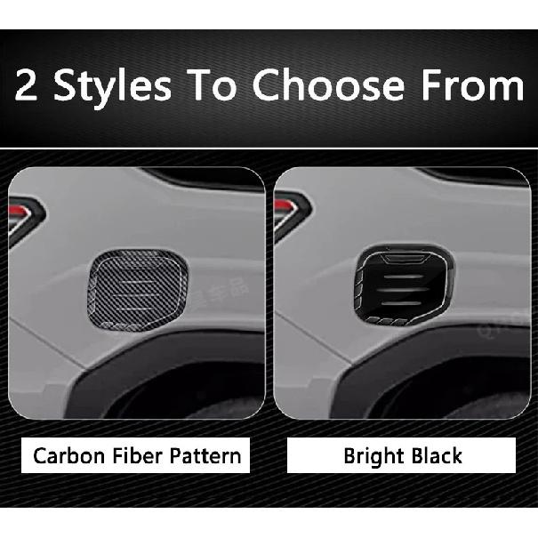 QHCP Car Fuel Tank Cover Protection ABS Gas Tank Cap Petrol Cover Anti-scratch Fit For Subaru Forester 2025 Exterior Accessories