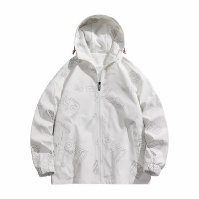 Autumn Jacket Men's Autumn Tops Outdoor Korean Style Trendy Casual Hooded Work Jacket Men's Large Size