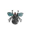 Retro Temperament Diamantenbesetzte Bienenbrosche Modetrend Mittelalterliche vielseitige Anstecknadel Bekleidungsaccessoires