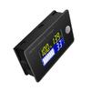 Battery Capacity Voltage Meter with Alarm & External Temperature Sensor Temperature Monitor Lithium Battery Gauge Meter