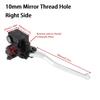 22MM M8 / M10 Motorcycle Upper Front Brake Clutch Master Cylinder CNC Clutch Pump Reservoir Pump Lever Left Right Fit for HondaGood Product