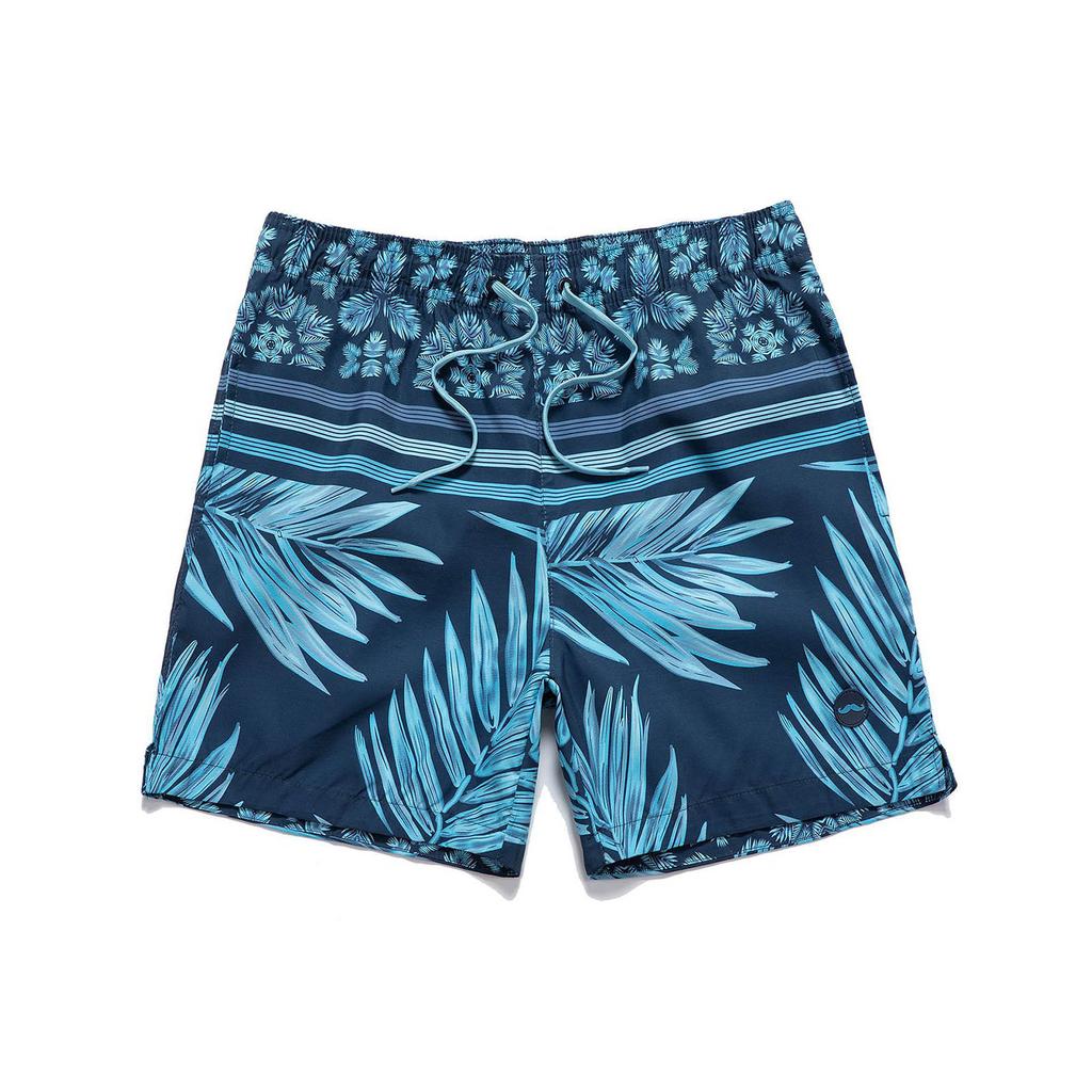 Herren lässige bedruckte Badeshorts für den Sommer, bequem für den Alltag