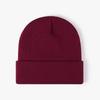Winter New Warm Knitted Wool Hat LOGO Embroidery Show Face Small Fashion Pullover Hat Ear Protection Hat