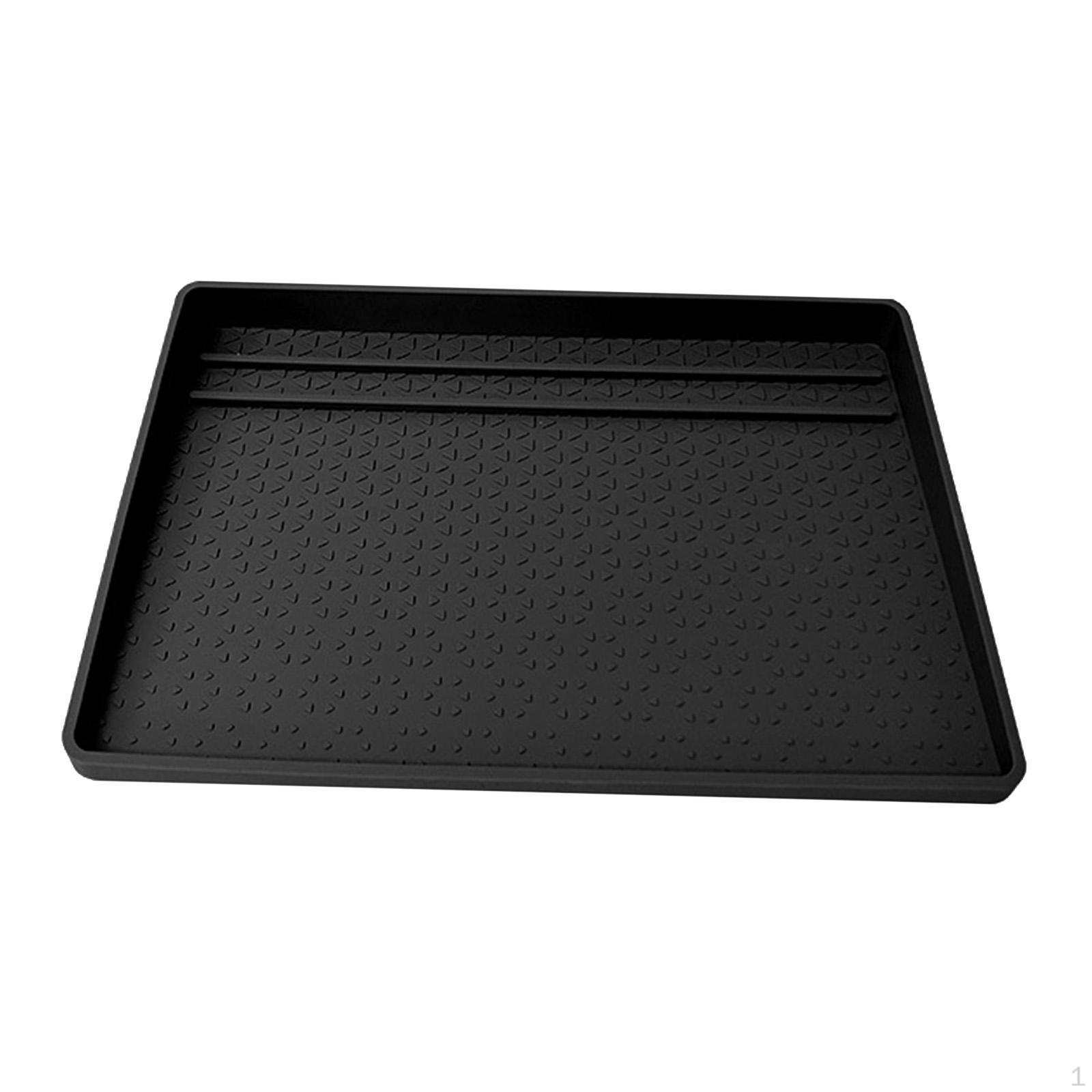 Коврик для кофемашины силиконовый коврик для приготовления термостойкий бар многоразовый стол мягкий нескользящий