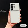 For Samsung Galaxy S22 Ultra Case S21Ultra Cover Leather Case Luxury Lens Protection Phone Case Protect Matte leather Back Cover