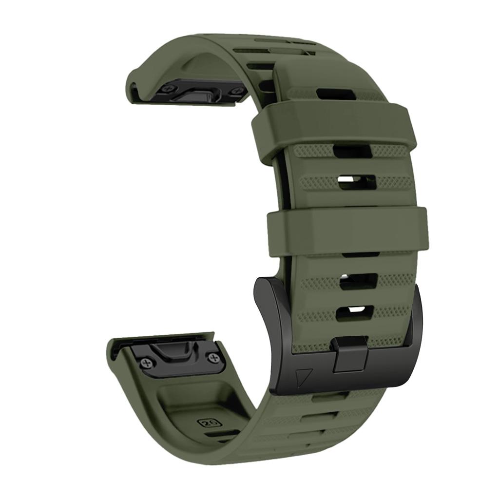 26/22mm Soft Silicone Strap for Garmin Fenix 8/Tactix 8/Enduro3 2/Fenix E 7X 6X Quick Fit Bracelet Wristband Garmin Fenxi E 47mm