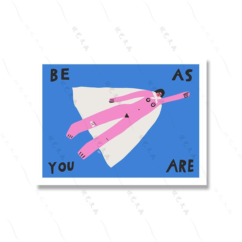 

Синяя женщина абстрактная обнаженная девушка холст картина комната домашний декор без рамки постер искусство настенная картина печать смешная фреска пегас 21x30cm No Framed