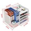 Multifunctional Storage Drawer Office Supplies Home Decoration Desktop Storage Box Student Desk Shelf
