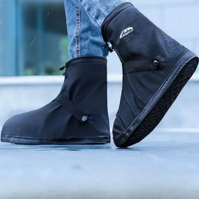 Men's Rain Boots Wear-resistant Light Weight Galoshes Covers Male Shoes Non-slip Pvc Waterproof Designer Rainy Day Work Plastic
