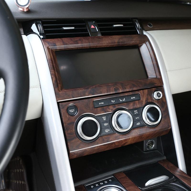 For Land Rover Discovery 5 LR5 L462 2017- ABS Car Interior Center Control Navigation Decorative Frame Car Accessories