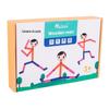 Educational Matchstick Figure Movement Game - Versatile Wooden Toy for Children's Learning and Play