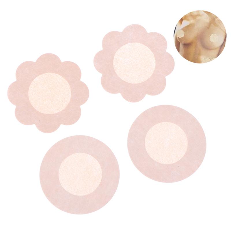 10Pcs Women'S Invisible Breast Lift Tape Overlays On Bra Nipple Stickers Cover
