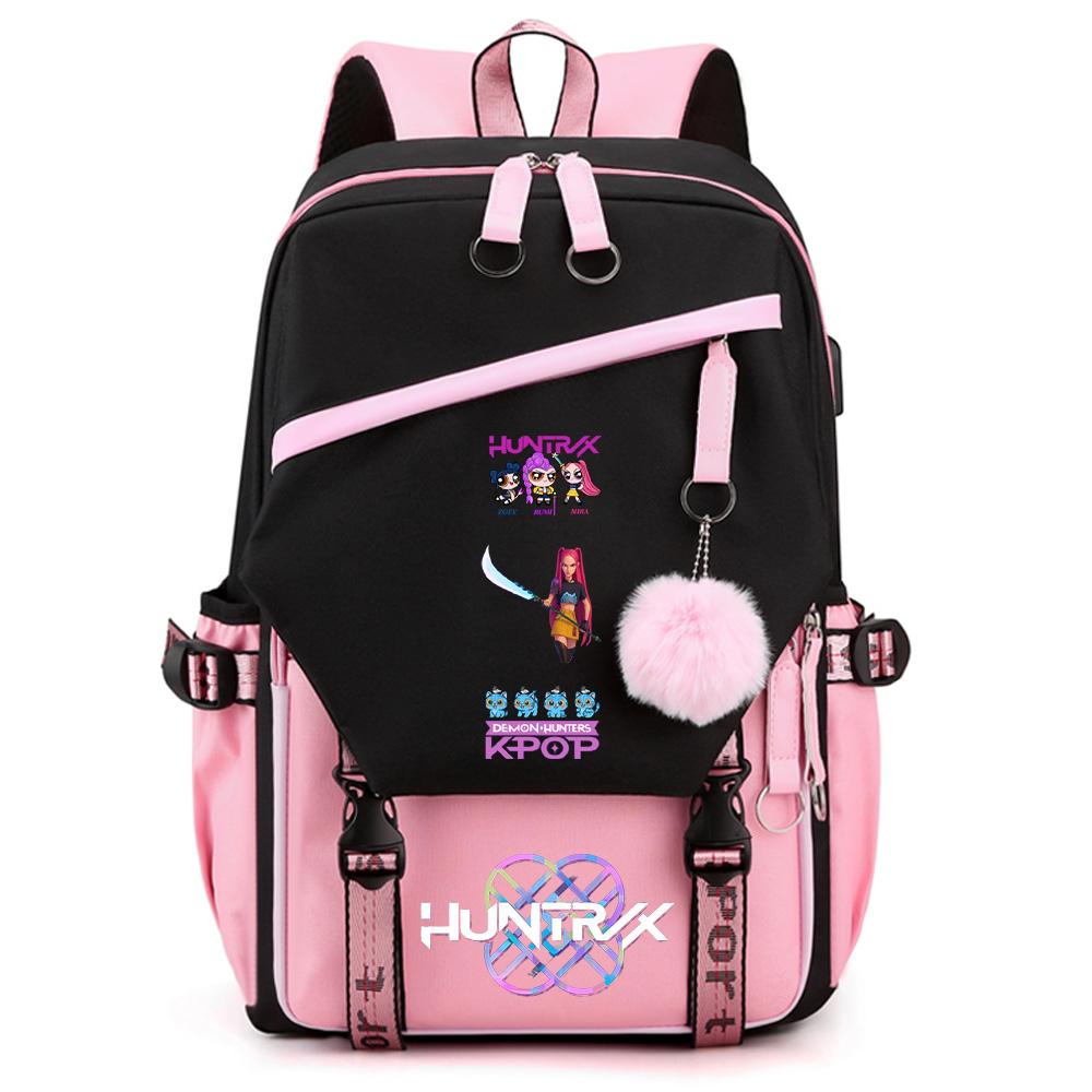 Anime Printed Large Capacity Backpack for Teenger Student Girl Boy Schoolbag Bookbag Women Waterproof Travel Bag Gift