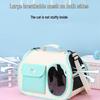 Portable Breathable Cat Backpack with Single Shoulder Strap for Travel and Car Use