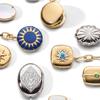 Retro Style Circular Opening and Closing Photo Album Mother's Day Gift Photo Box Oval Square Necklace Pendant for Women