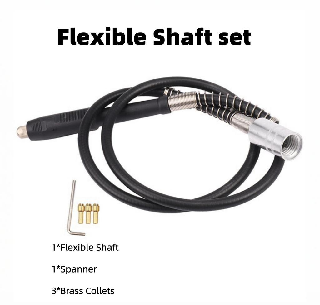 Universelle flexible Welle für elektrischen Rotationsschleifer mit Bohrfutter