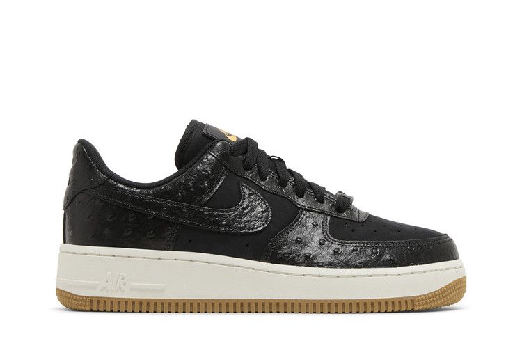 Nike Air Force 1 Low '07 Black Ostrich Gum (Women's)